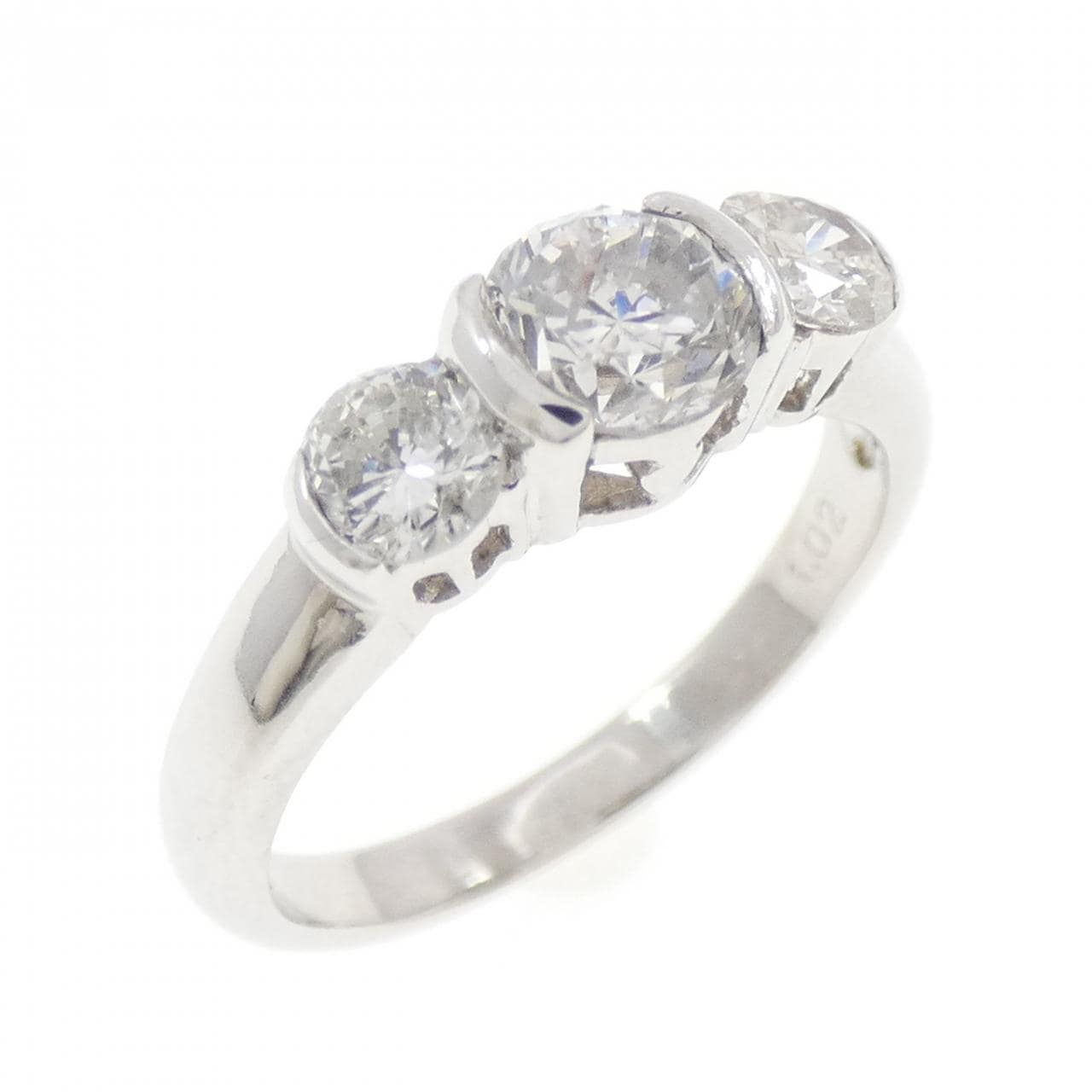 PT900 ダイヤモンド リング 1.02CT