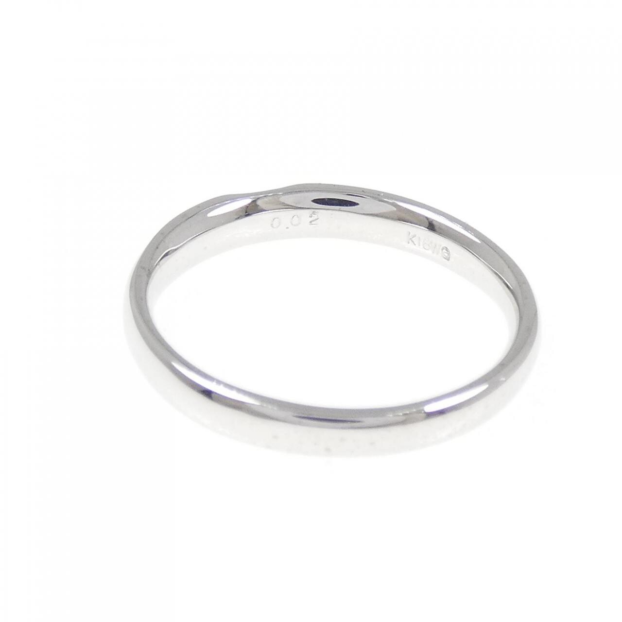 K18WG ダイヤモンド リング 0.02CT