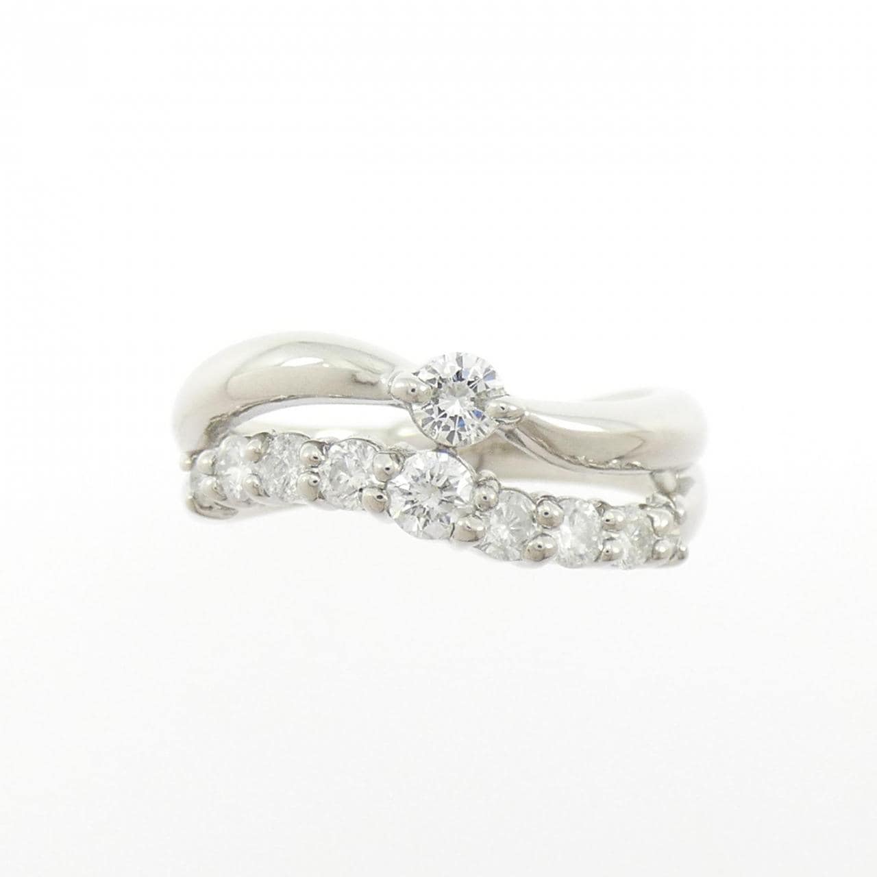 PT900 Diamond Ring 0.50CT