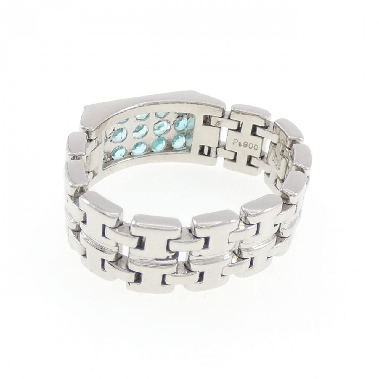 PT900 パライバトルマリン リング 0.75CT