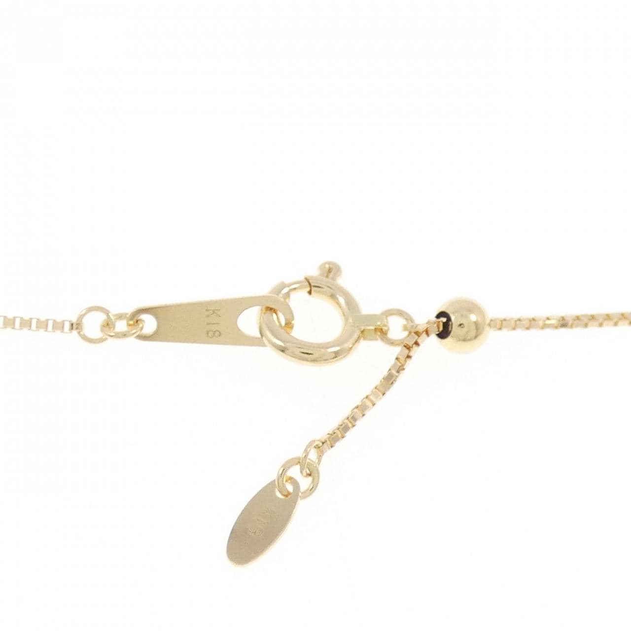 K18YG ダイヤモンド ネックレス 0.65CT