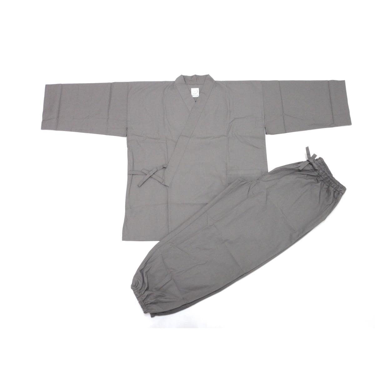 【新品】男作務衣　久留米織　Ｌサイズ
