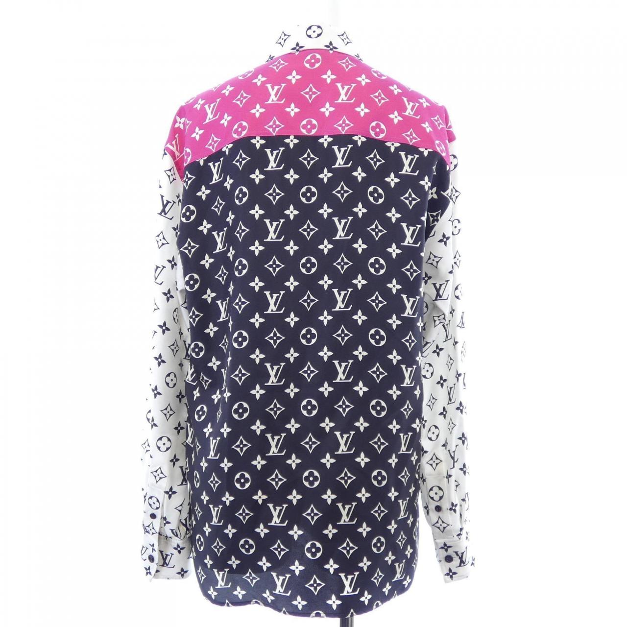 LOUIS VUITTON Fuchsia Accent 男士襯衫 FNBL16NU1