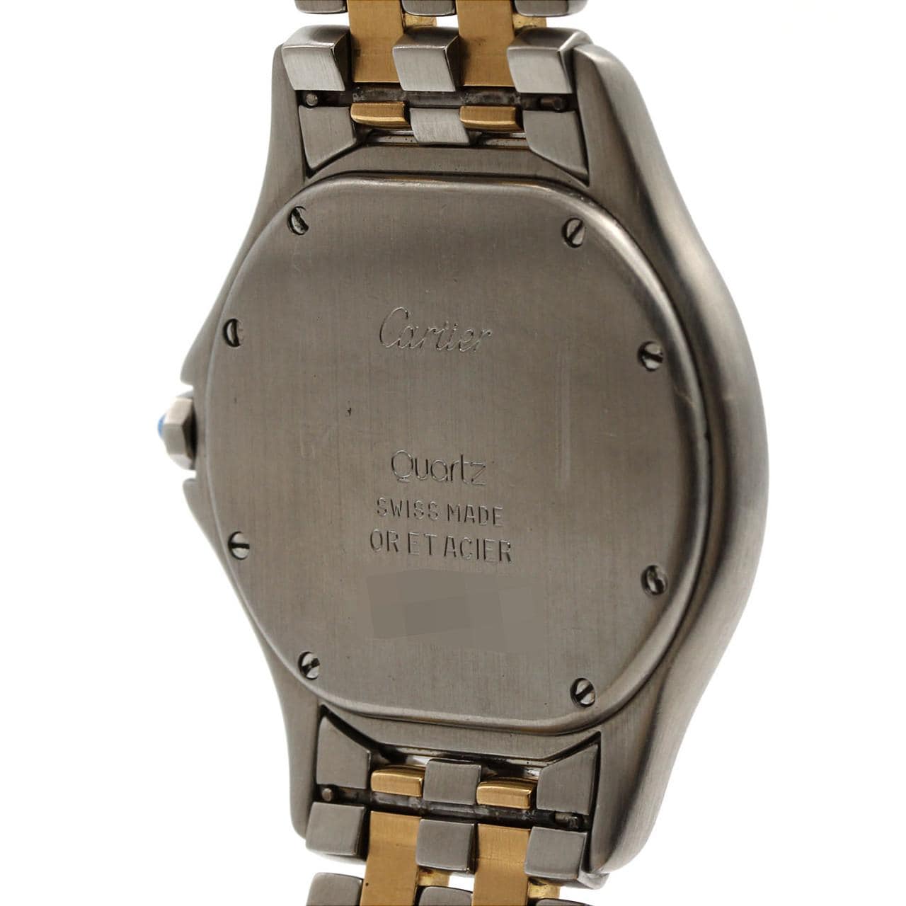 【ノーメンテナンス還元価格】カルティエ パンテールクーガーLM 2ROW W35006B6 SSxYG クォーツ