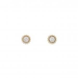 【リメイク】K10YG ダイヤモンド ピアス 0.14CT