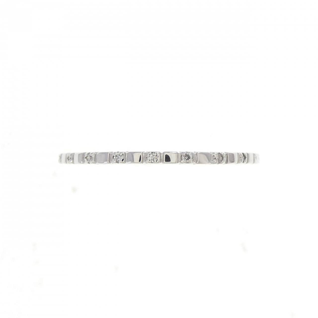 K10WG ダイヤモンド リング 0.03CT