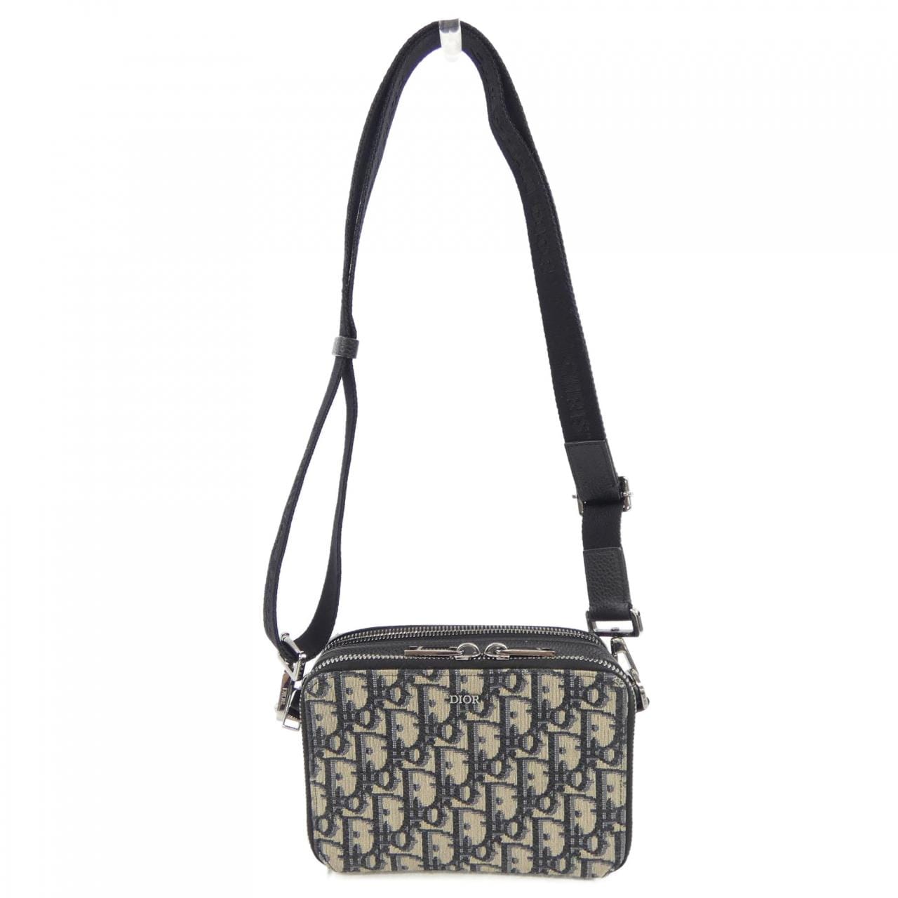 ディオール DIOR ストラップ付きジップポーチ オブリークジャカード 2OBBC119YSE BAG