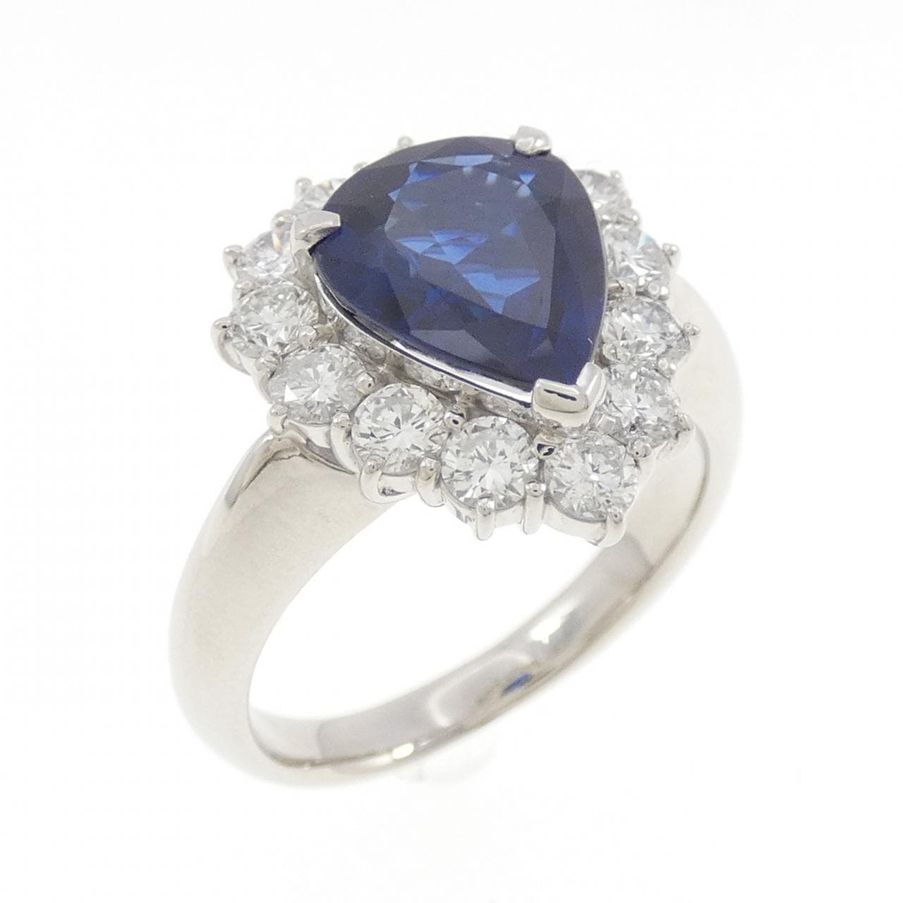 PT900 サファイヤ リング 2.79CT
