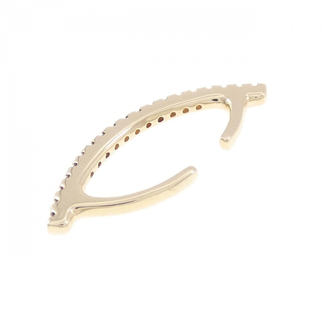 ヒロタカ ボウ イヤーカフ 0.09CT 片耳