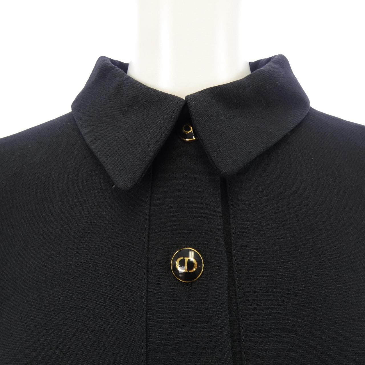 クリスチャンディオール CHRISTIAN DIOR CDボタン 111R07A1166 ワンピース