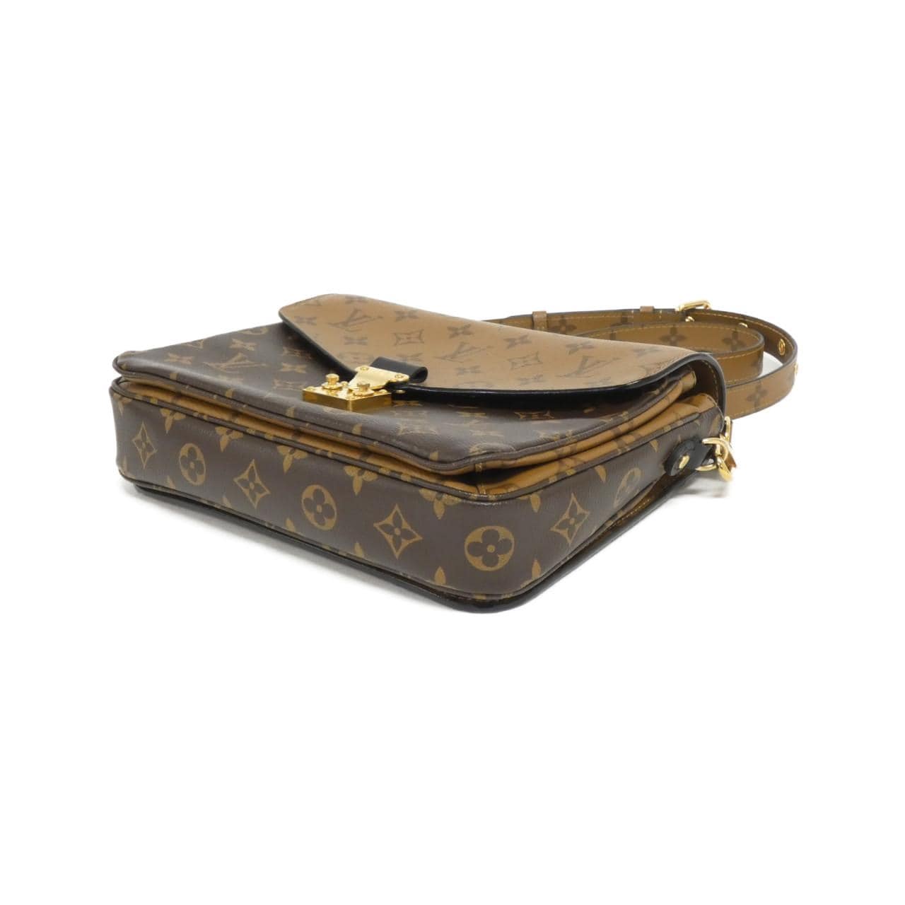 LOUIS VUITTON Monogram Reverse Pochette Metis MM M44876 Bag