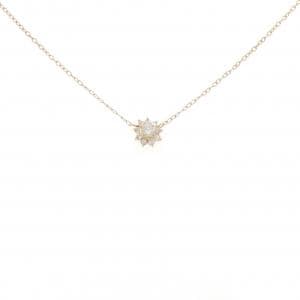 K18YG ダイヤモンド ネックレス 0.15CT
