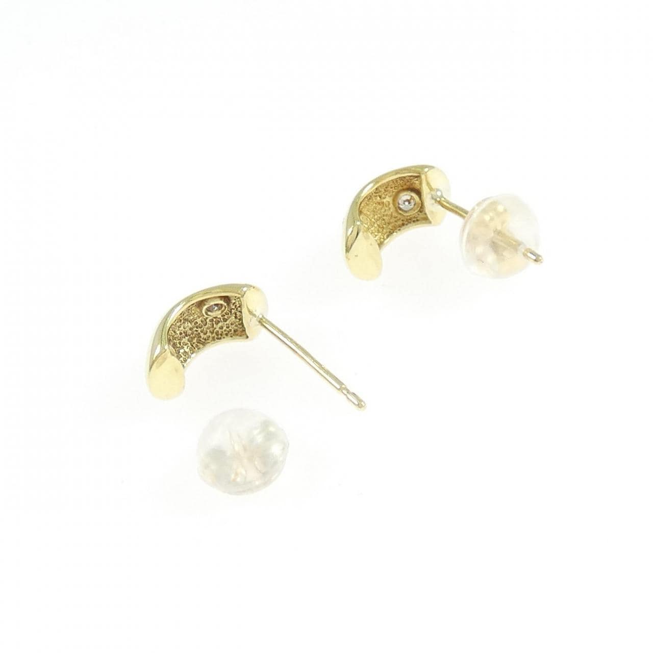 K18YG ダイヤモンド ピアス 0.06CT