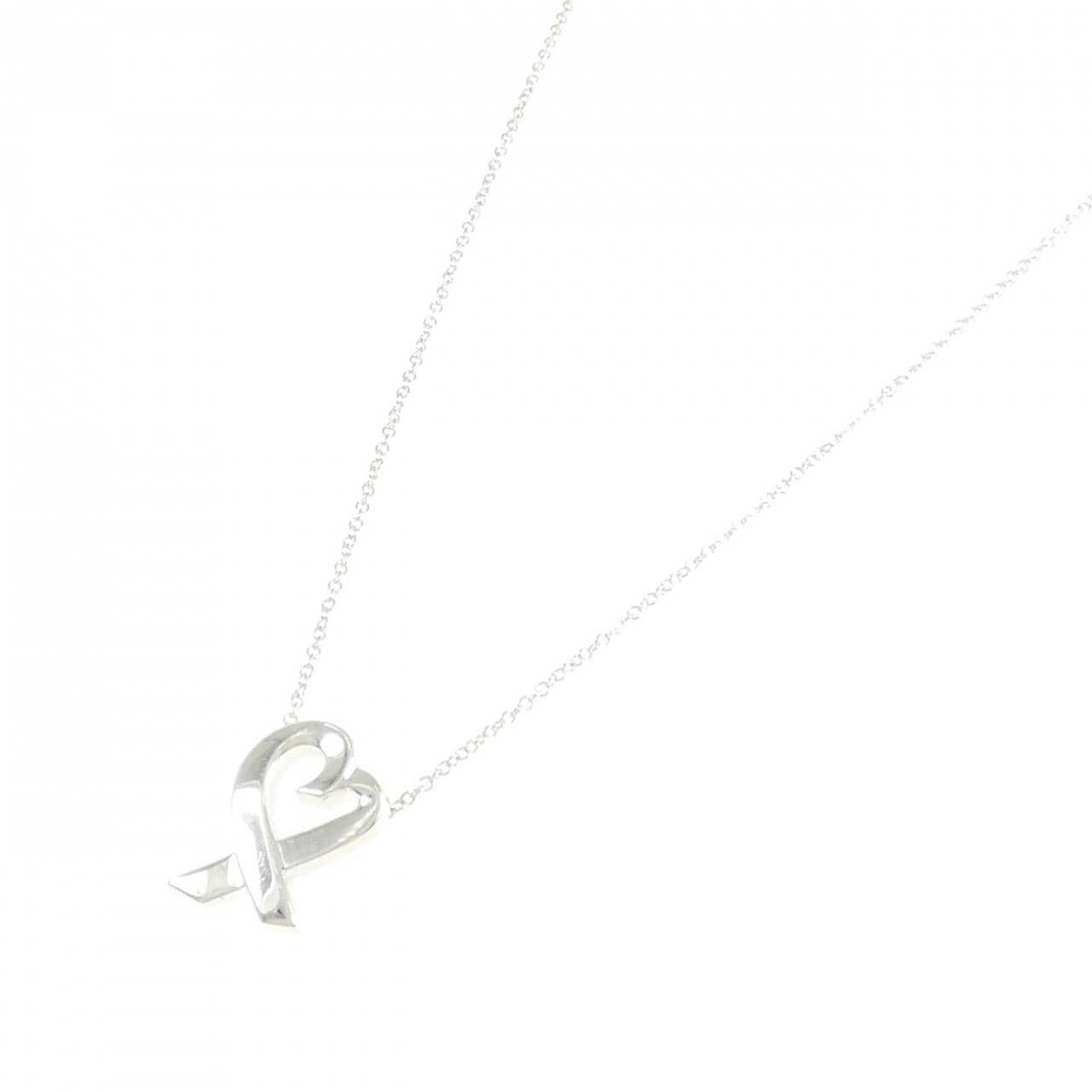 ティファニー ラビングハート スモール ネックレス