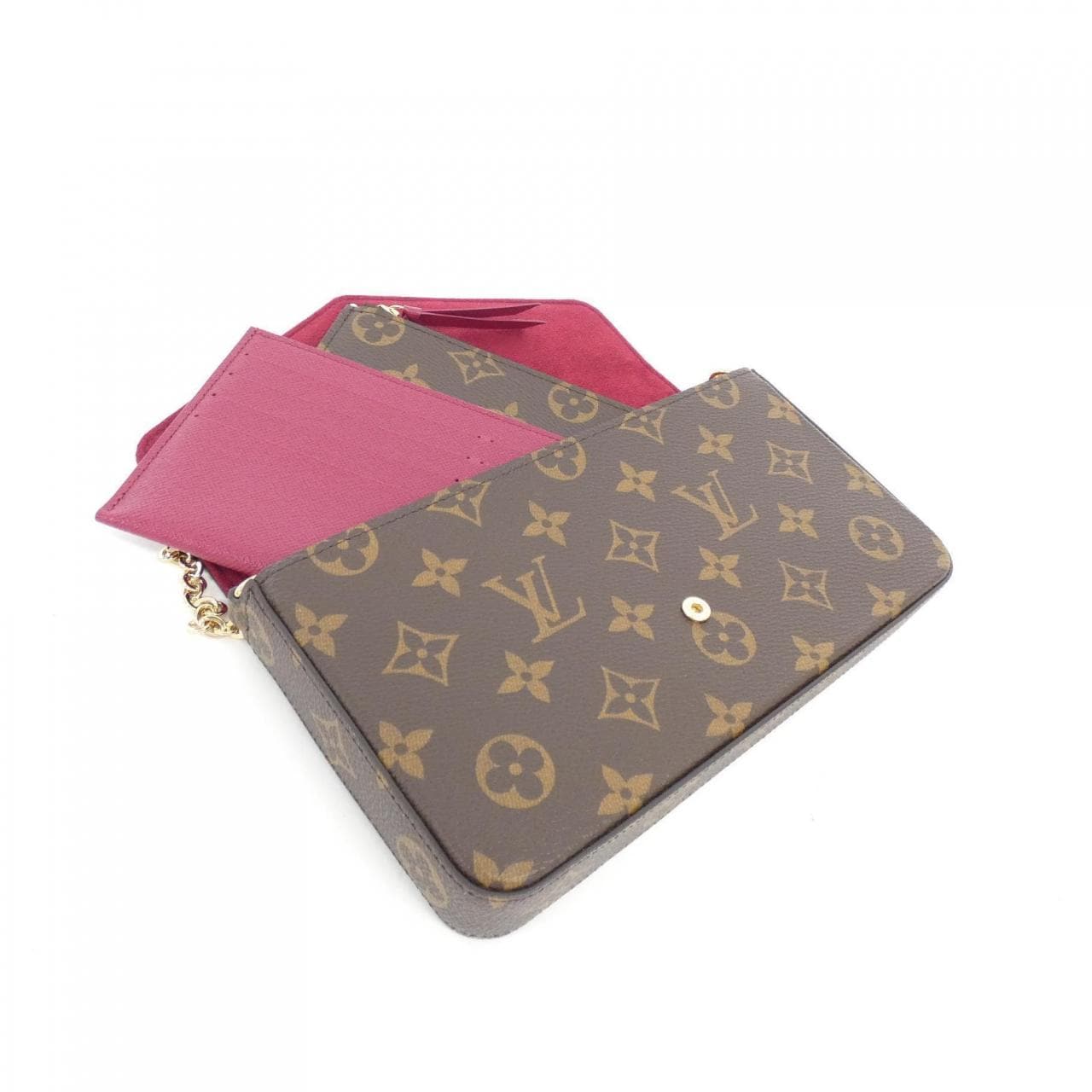 LOUIS VUITTON Monogram Pochette Félicie M81896 单肩包