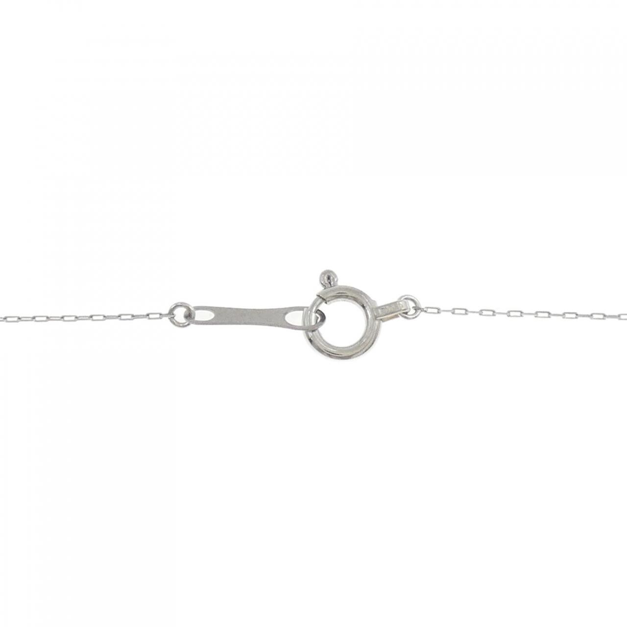 【新品】PT900/PT850 ダイヤモンド ネックレス 0.35CT