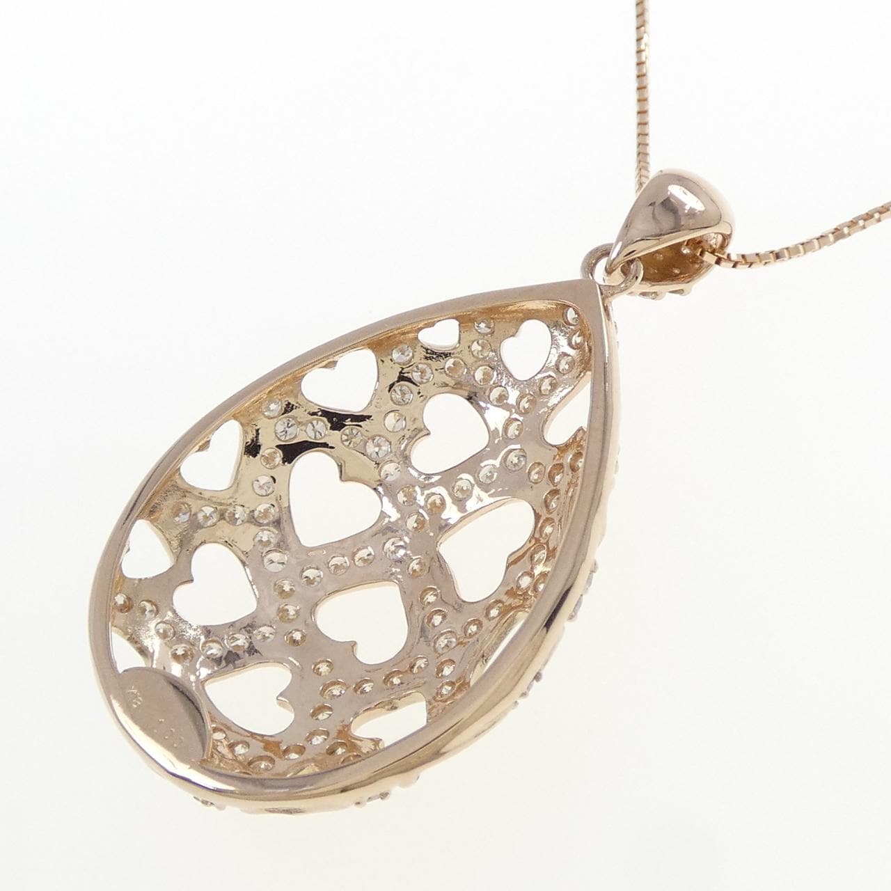 K18PG ダイヤモンド ネックレス 1.00CT
