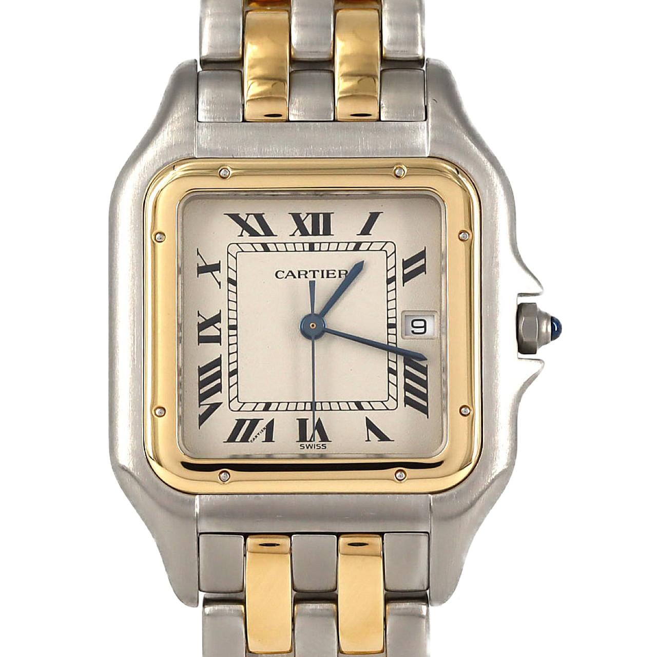 カルティエ パンテールLM 2ROW W25027B6 SSxYG クォーツ