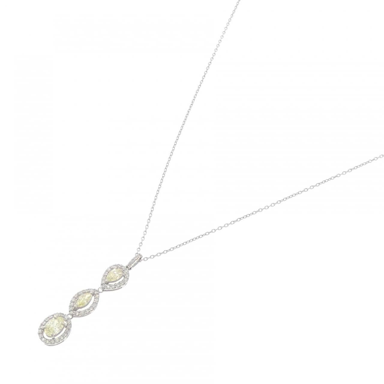 PT900/PT850 ダイヤモンド ネックレス 0.51CT