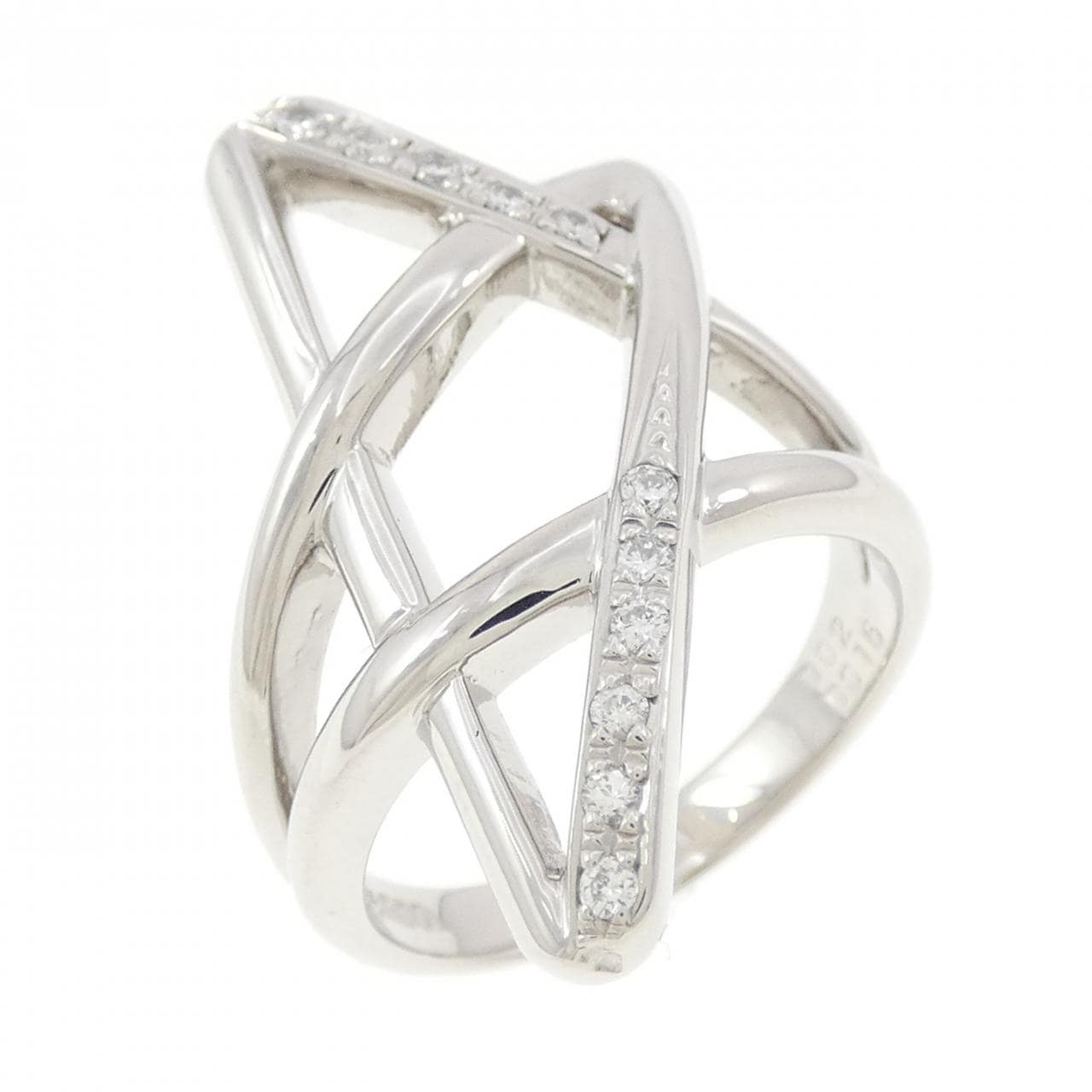 PT900 ダイヤモンド リング 0.16CT