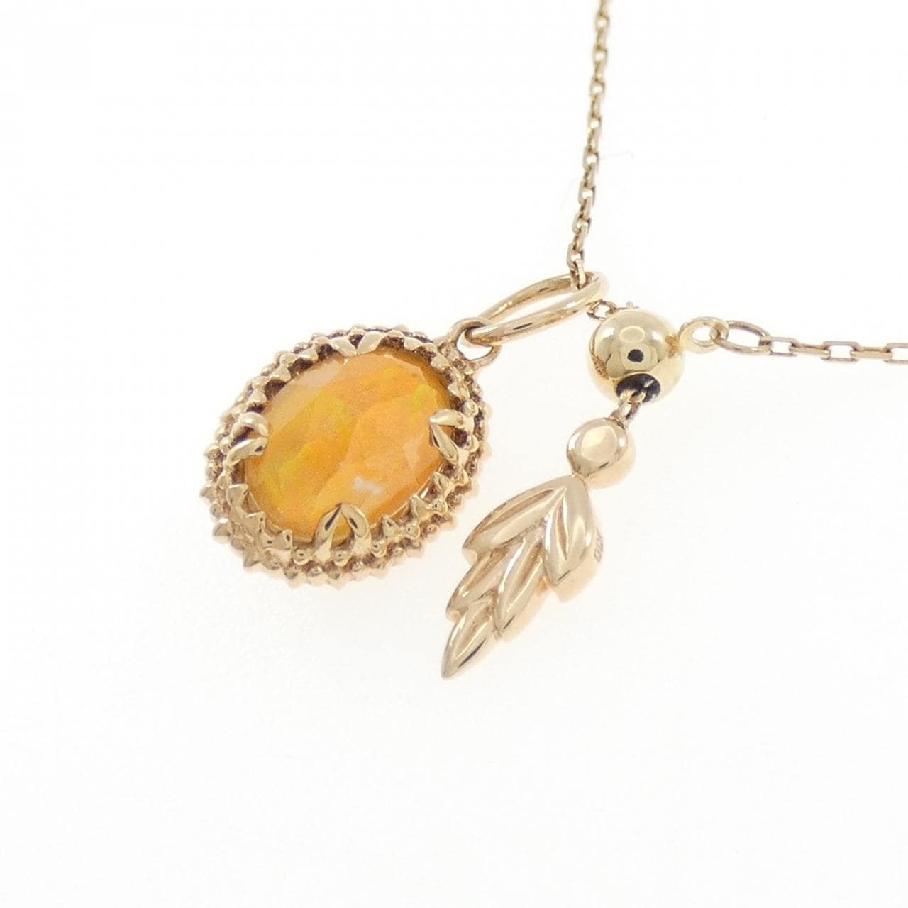 アガット カラーストーン ネックレス