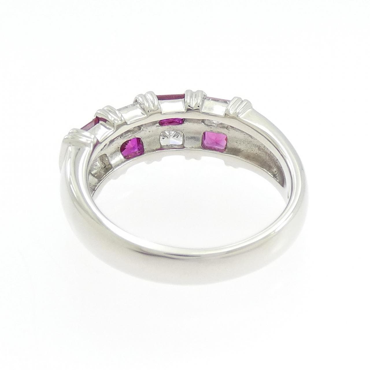 PT900 ルビー リング 0.66CT