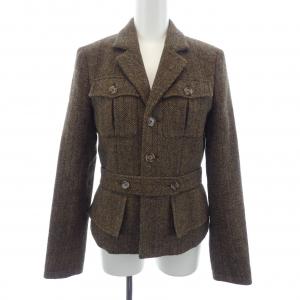 ポロラルフローレン POLO RALPH LAUREN belted wool tweed utility ジャケット