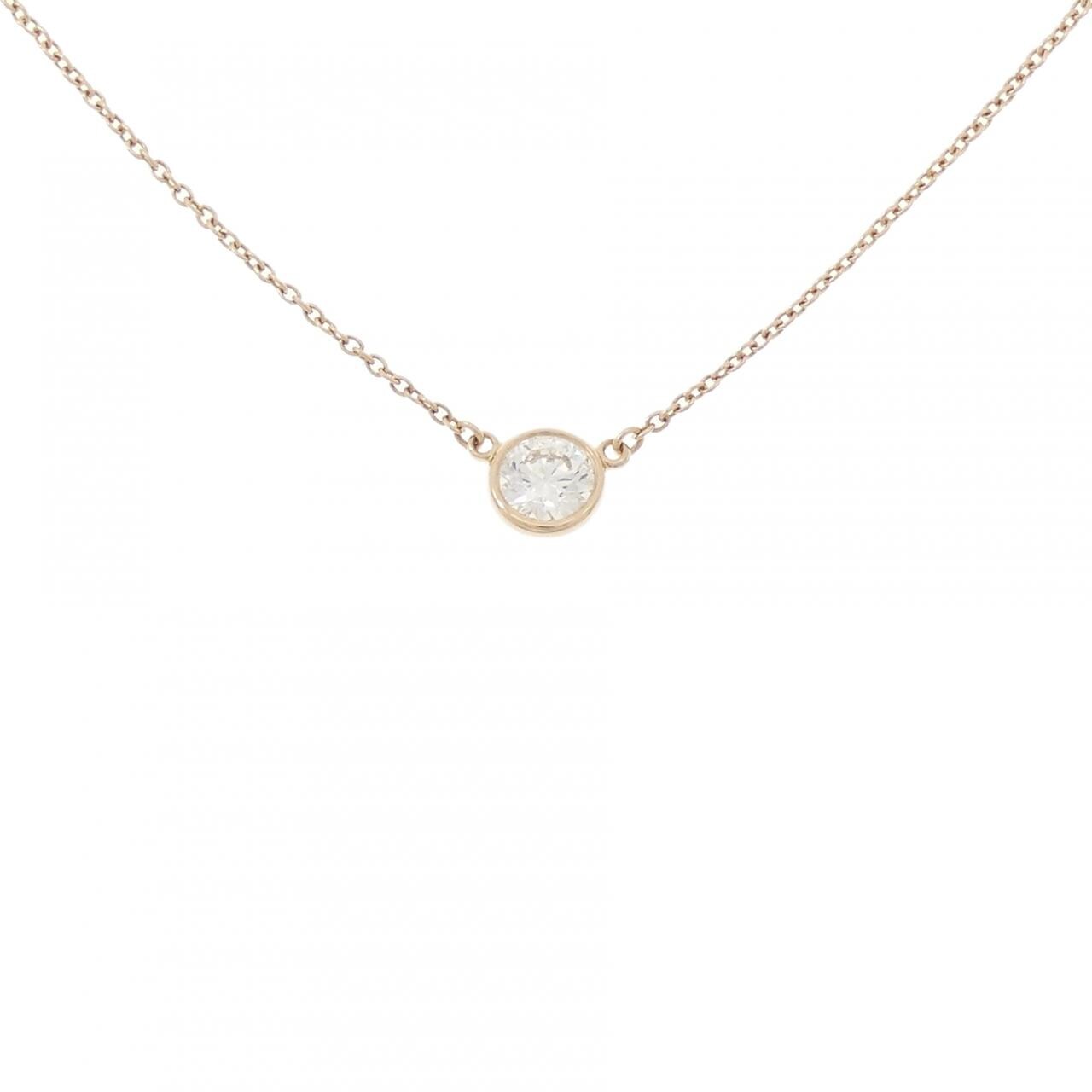 ティファニー バイザヤード ネックレス 0.40CT G VVS2 3EXT