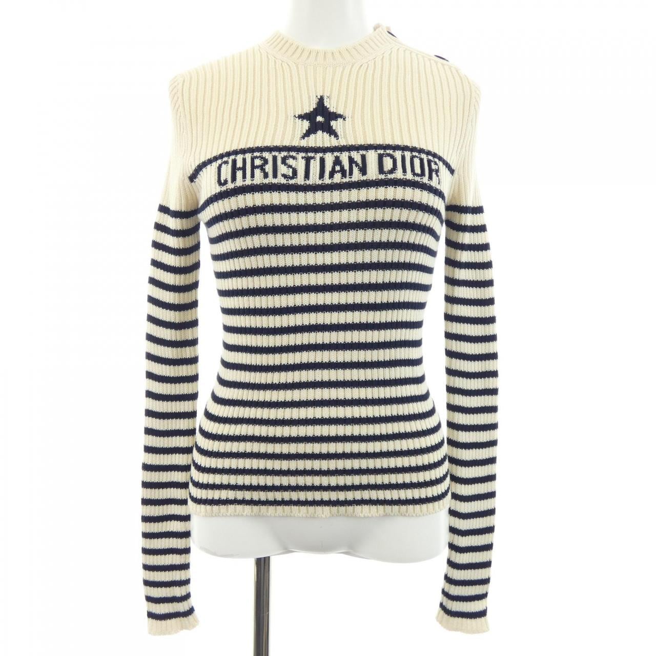 クリスチャンディオール CHRISTIAN DIOR DIOR MARINIERE　DIORIVIERA 244S10AM730 ニット