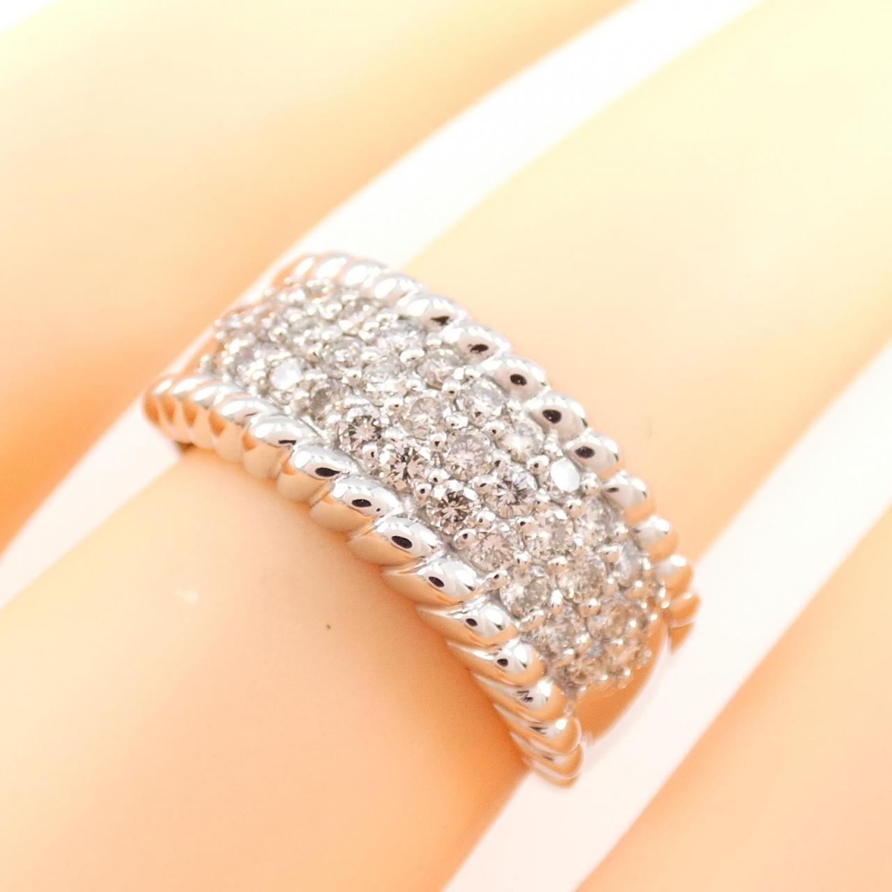 コメ兵｜PT パヴェ ダイヤモンド リング 0.55CT｜ジュエリー｜リング