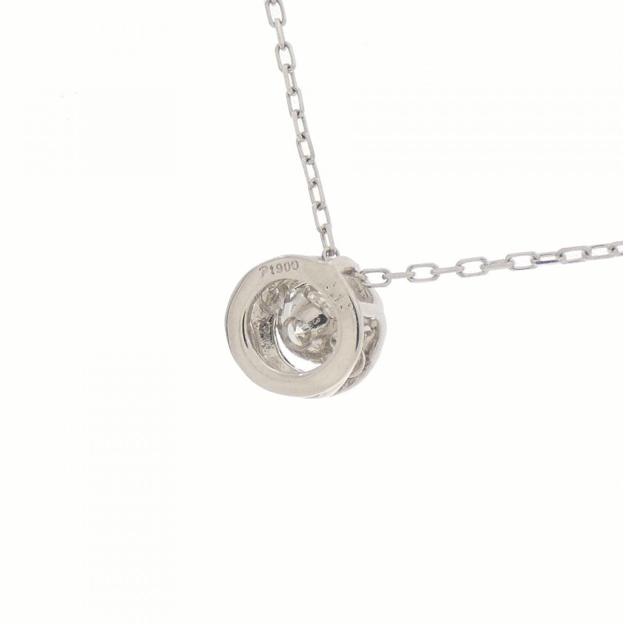 PT ダイヤモンド ネックレス 0.10CT
