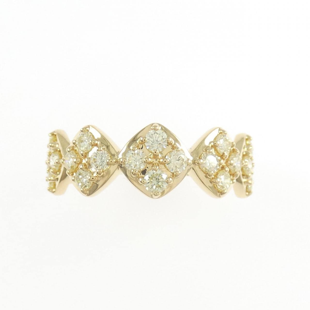 K18YG ダイヤモンド リング 0.67CT