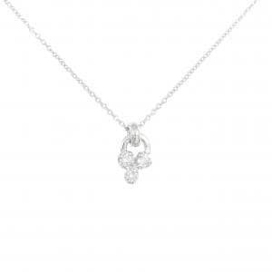 K18WG ダイヤモンド ネックレス 0.07CT