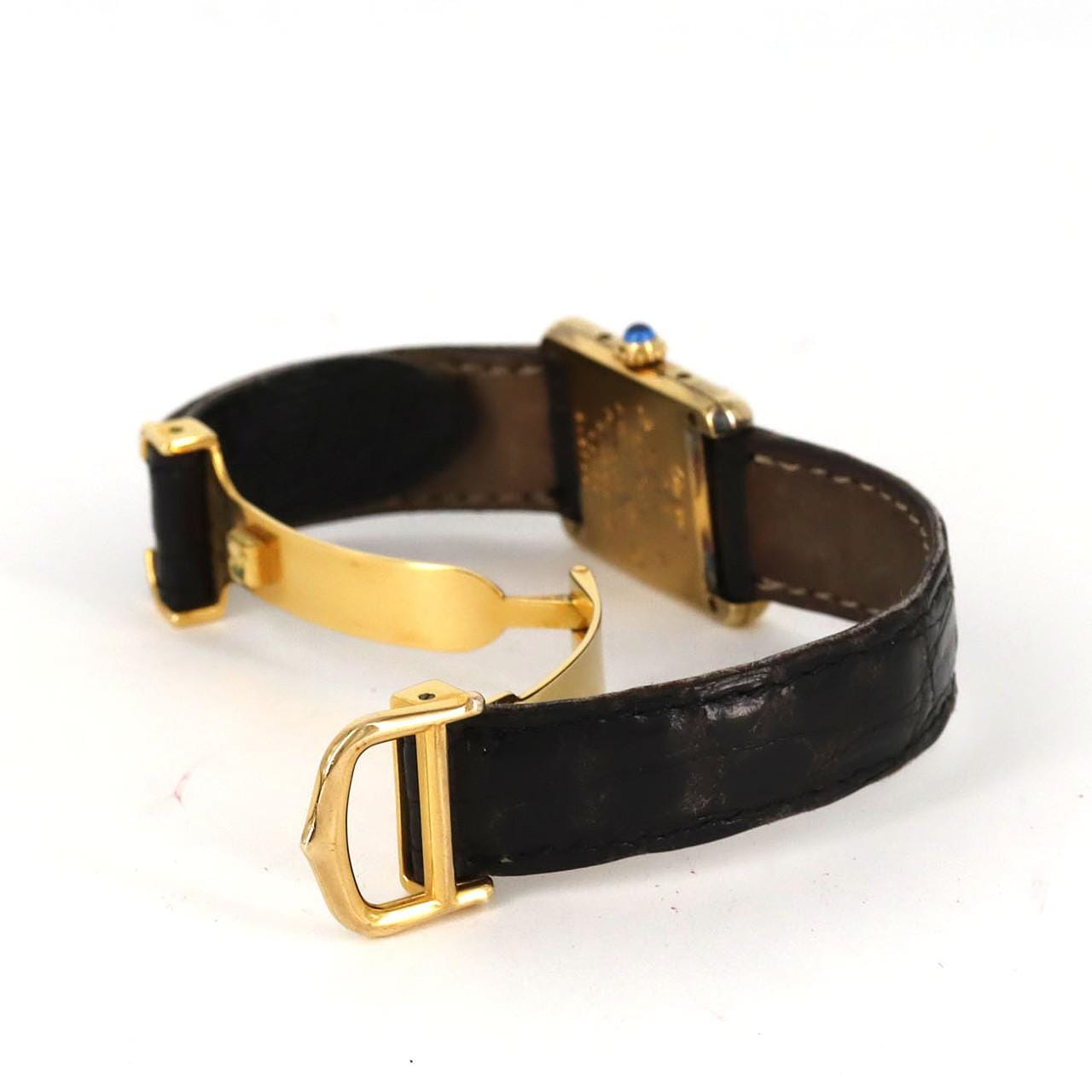 【ノーメンテナンス特価】カルティエ マストタンク SM GP W1004054 GP クォーツ