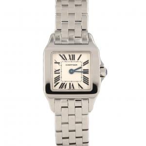 カルティエ サントスドゥモワゼルSM W25064Z5 SS クォーツ