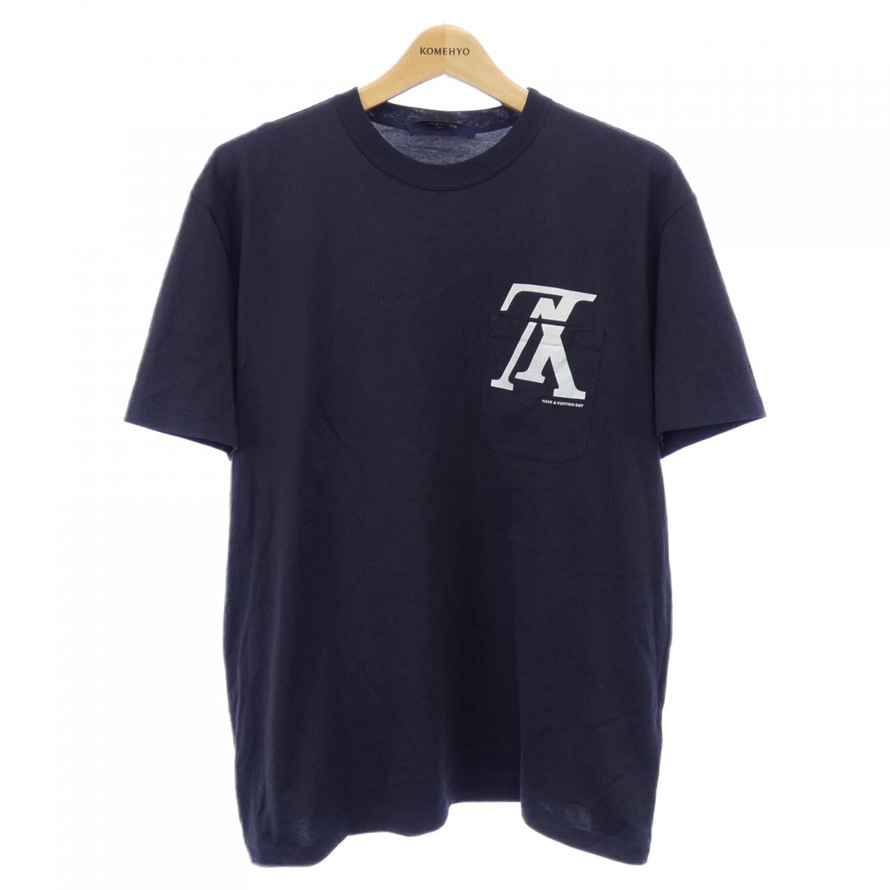 ルイヴィトン LOUIS VUITTON アップサイドダウン LVロゴ HFY21WFMB Tシャツ