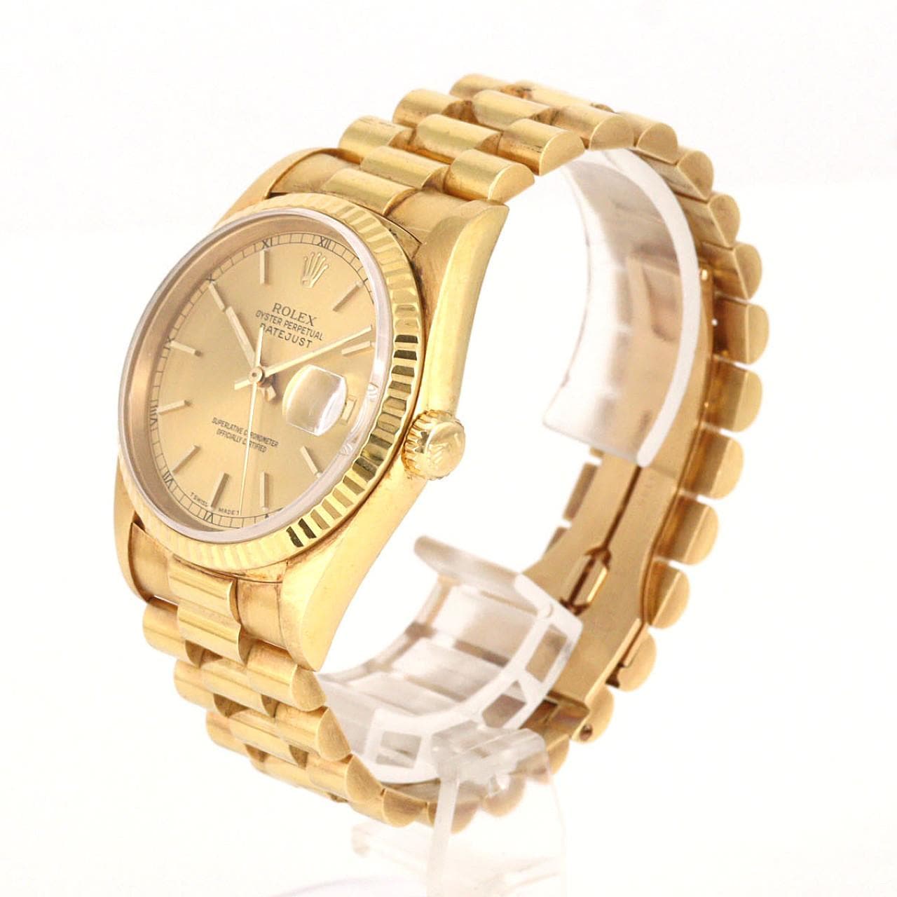 【ノーメンテナンス還元価格】ロレックス デイトジャスト 16238 YG 自動巻 E番