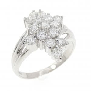 PT900 ダイヤモンド リング 1.02CT