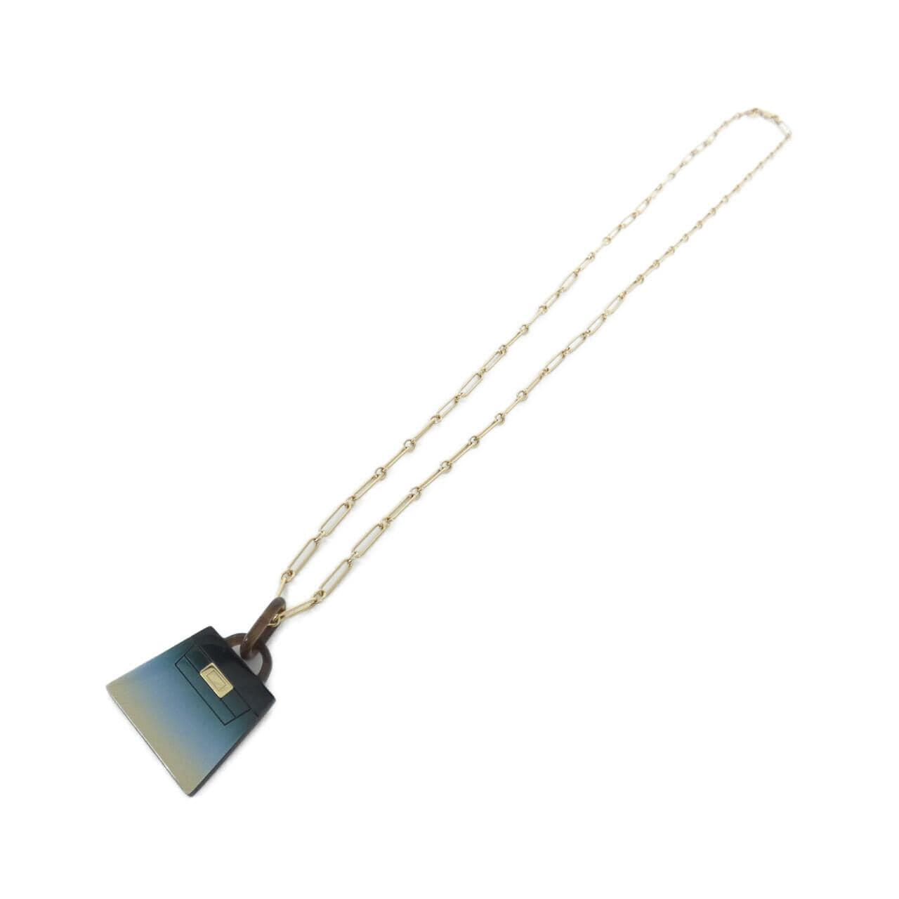 エルメス アミュレット ケリー フュージョン GM 057119FD ネックレス