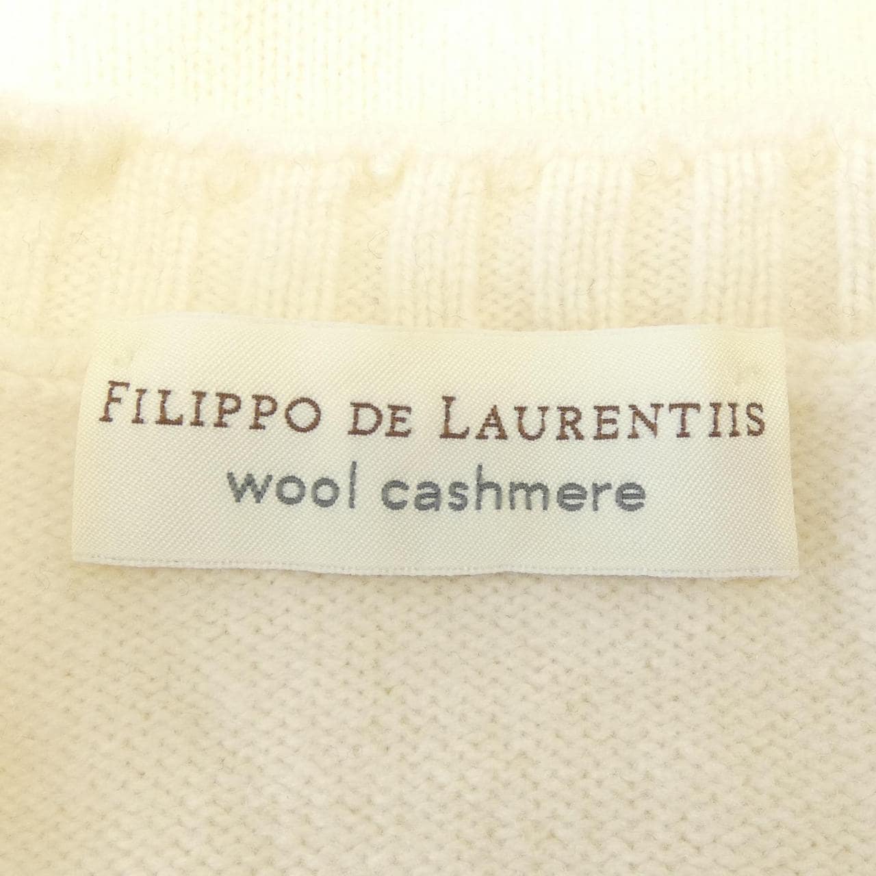 フィリッポデローレンティス FILIPPO DE LAURENTIIS ニット