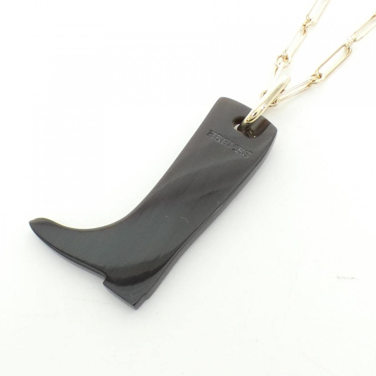 HERMES amulettes Cavalier GM 057029FD Necklace