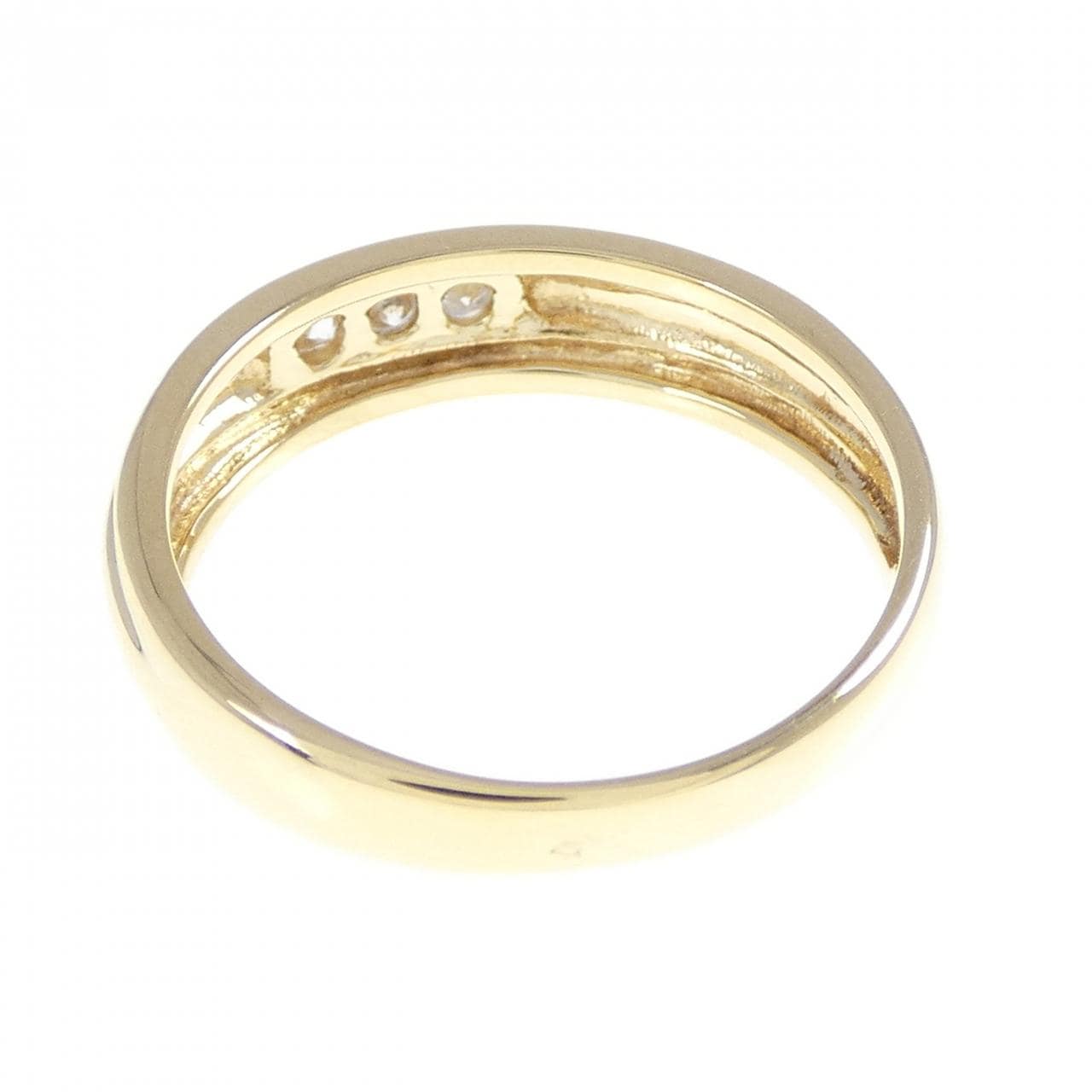 K18YG ダイヤモンド リング 0.10CT