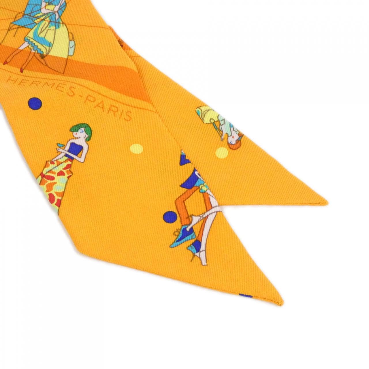 エルメス EX-LIBRIS LES PARISIENNE ツイリー 063416S スカーフ