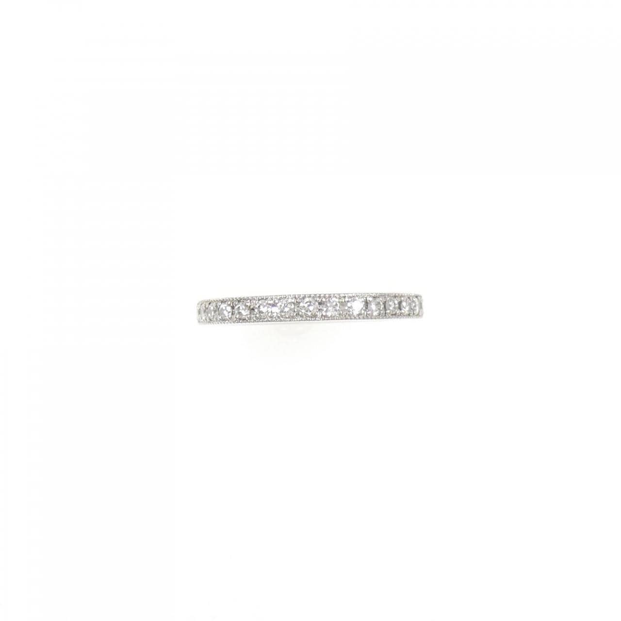 PT950 Diamond Pinky Ring 0.17CT