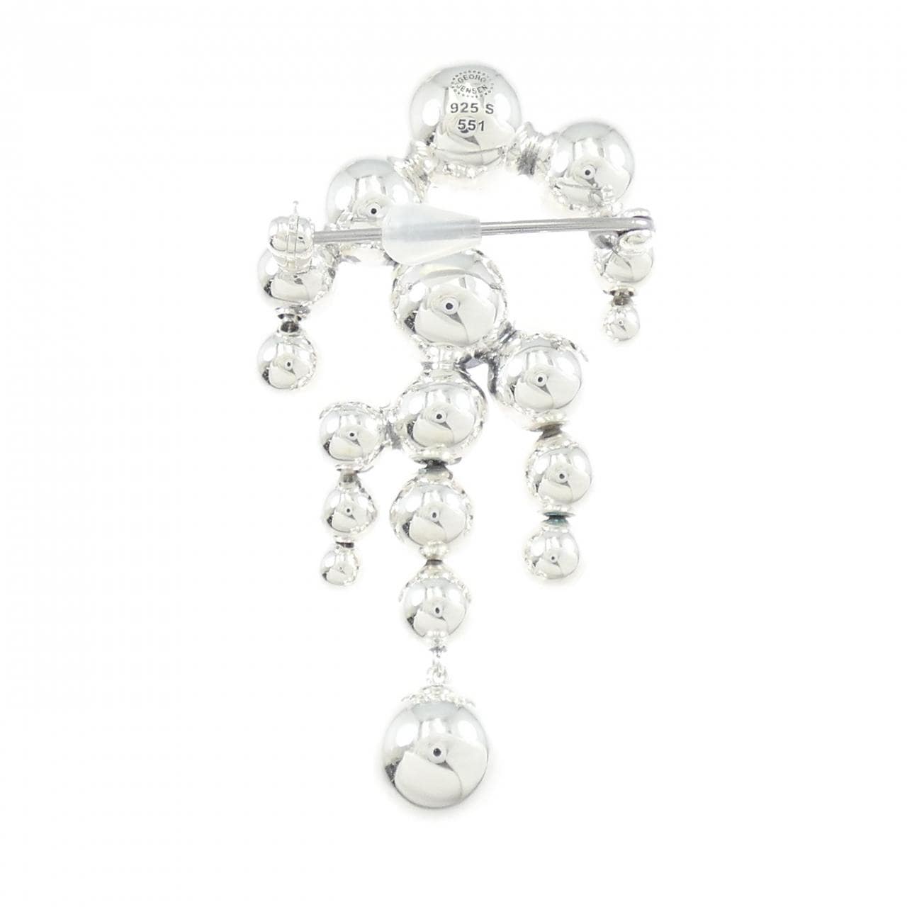 Georg Jensen月光葡萄胸針