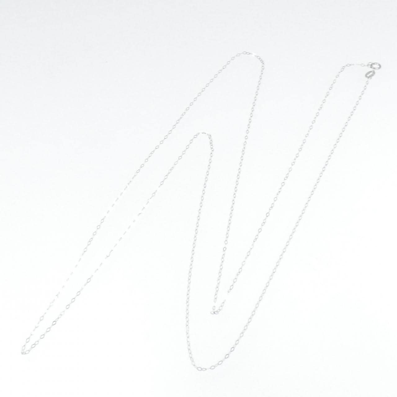 18KTWG チェーン ネックレス