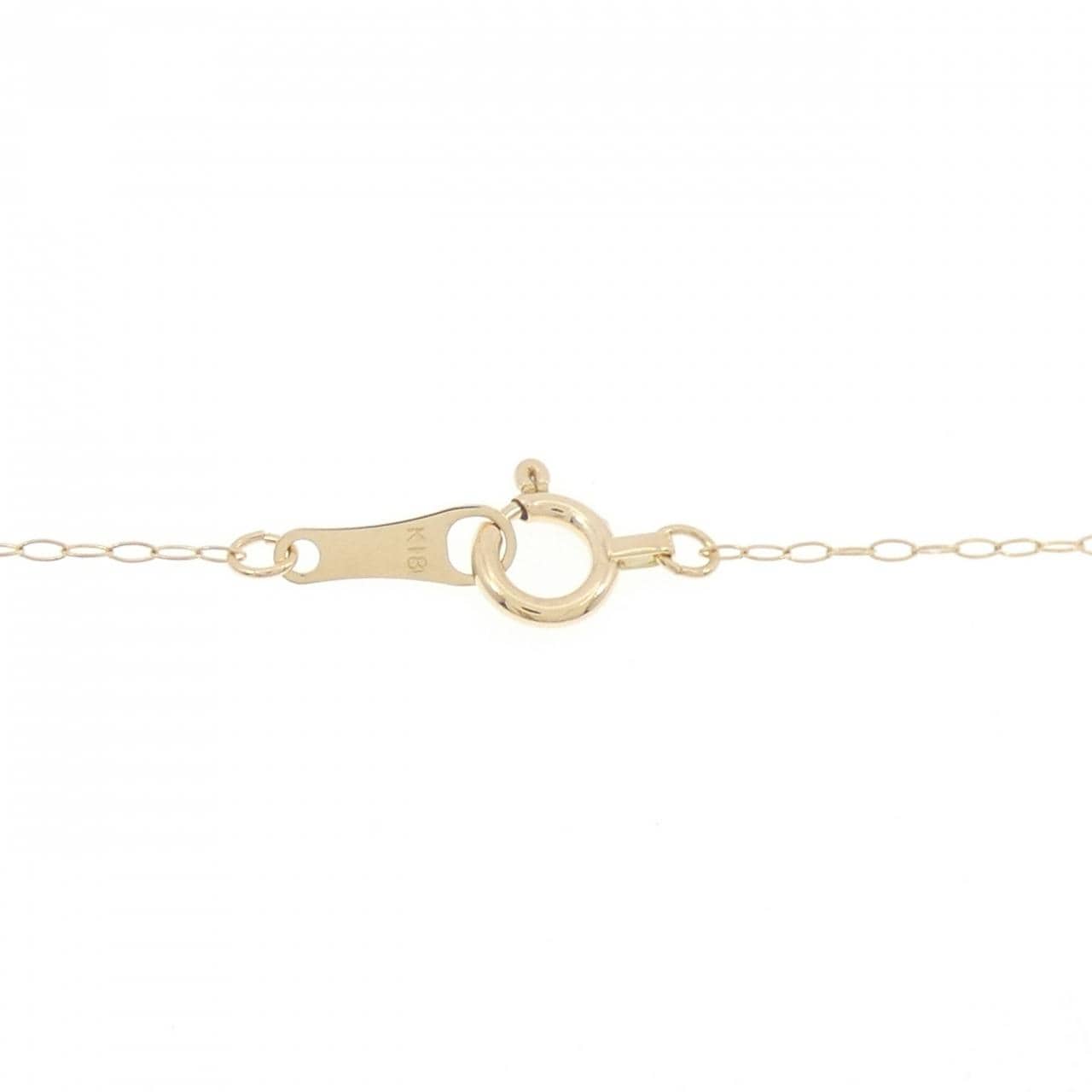 K18YG ダイヤモンド ネックレス 0.25CT