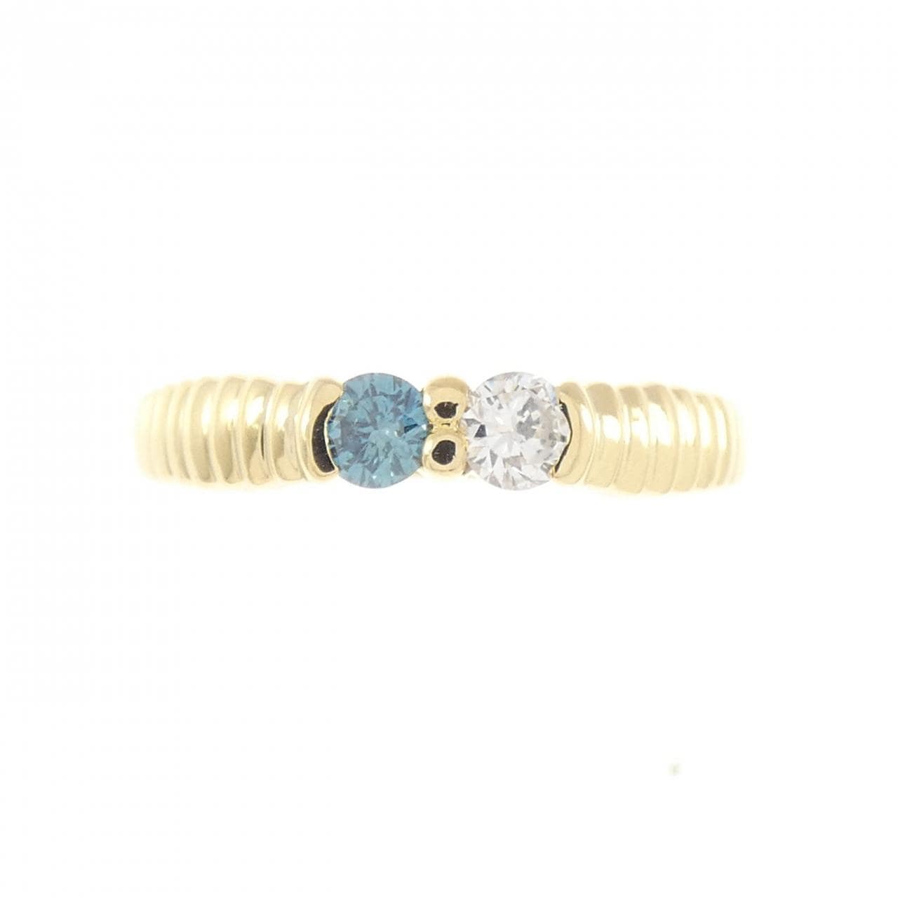 K18YG ダイヤモンド リング 0.20CT