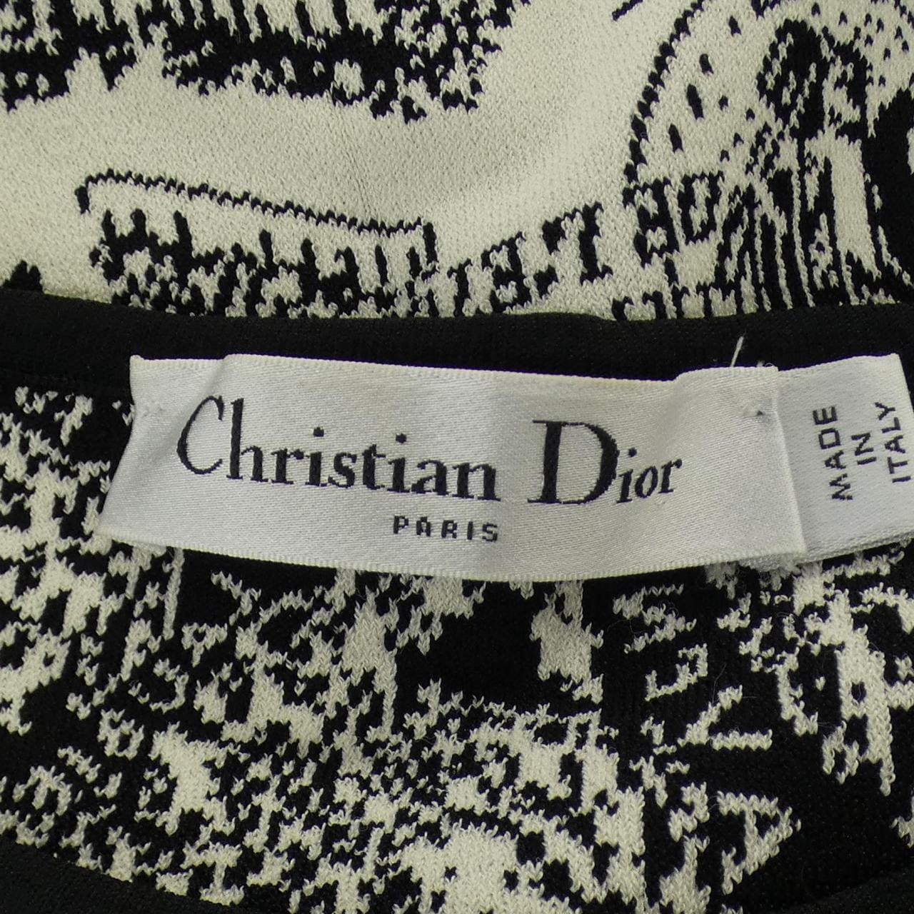 クリスチャンディオール CHRISTIAN DIOR PLAN DE PARIS テクニカル メッシュ 324R03AM505 ワンピース