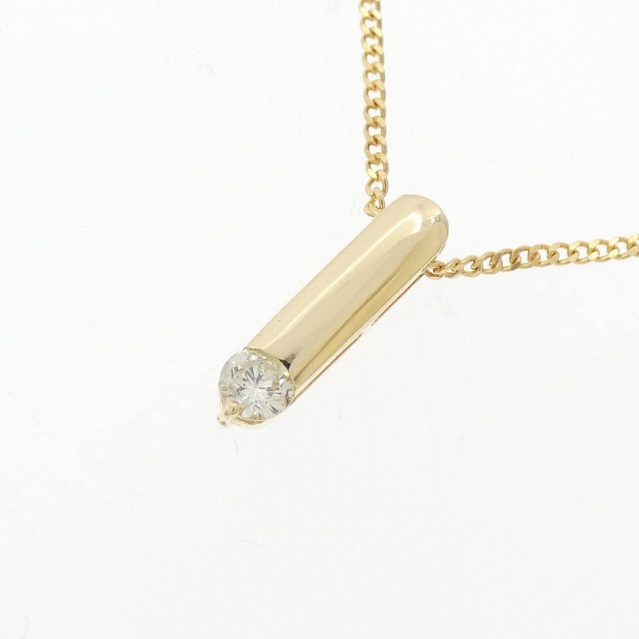 K18YG Diamond necklace